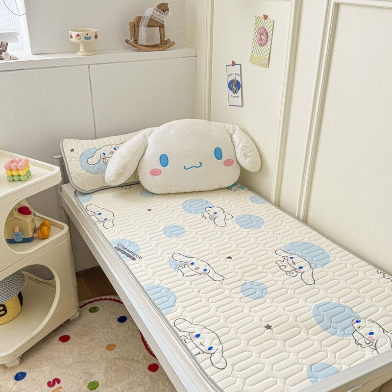 Охлаждающий коврик Sanrio Flying Cinnamoroll из ледяного шёлка летний кондиционер детский мягкий матрас 150x200см с 2