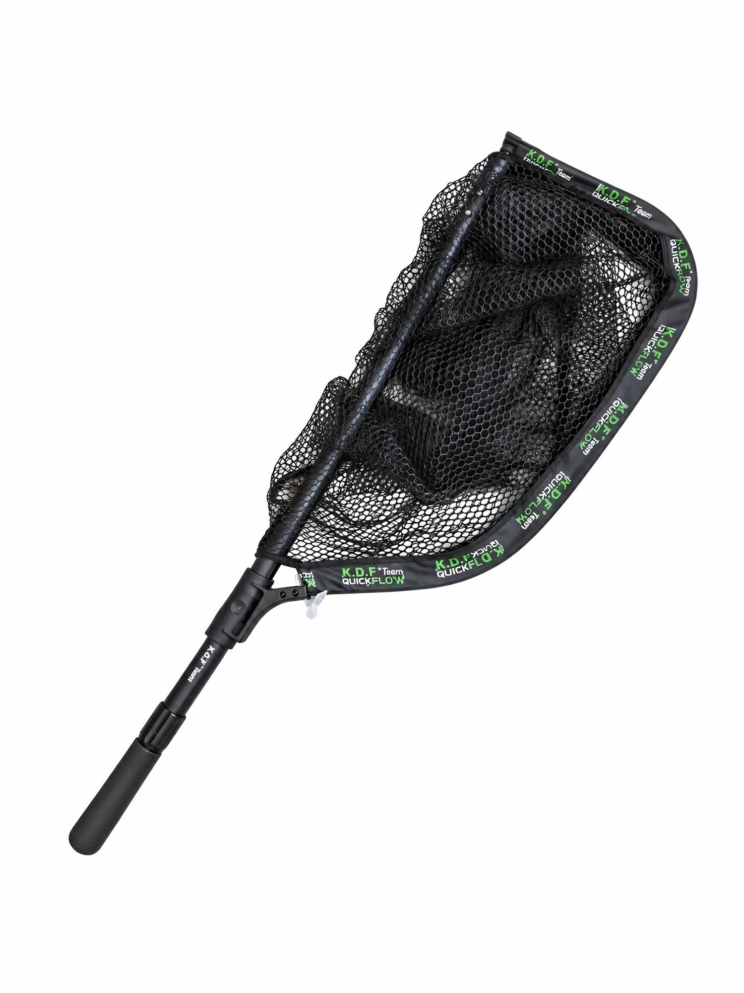 Подсак KDF QuickFlow 70*60 алюминиевый складной телескопический