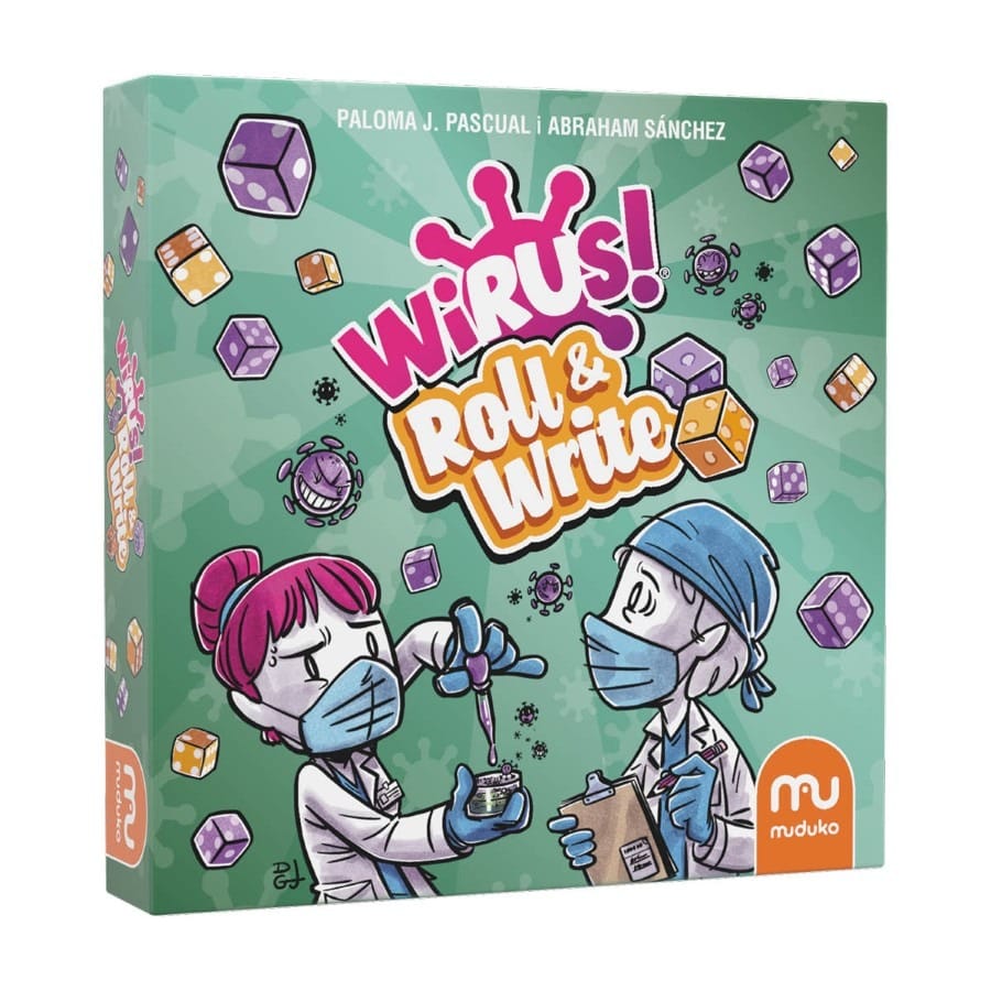 Настольная игра Muduko Wirus! Roll & Write