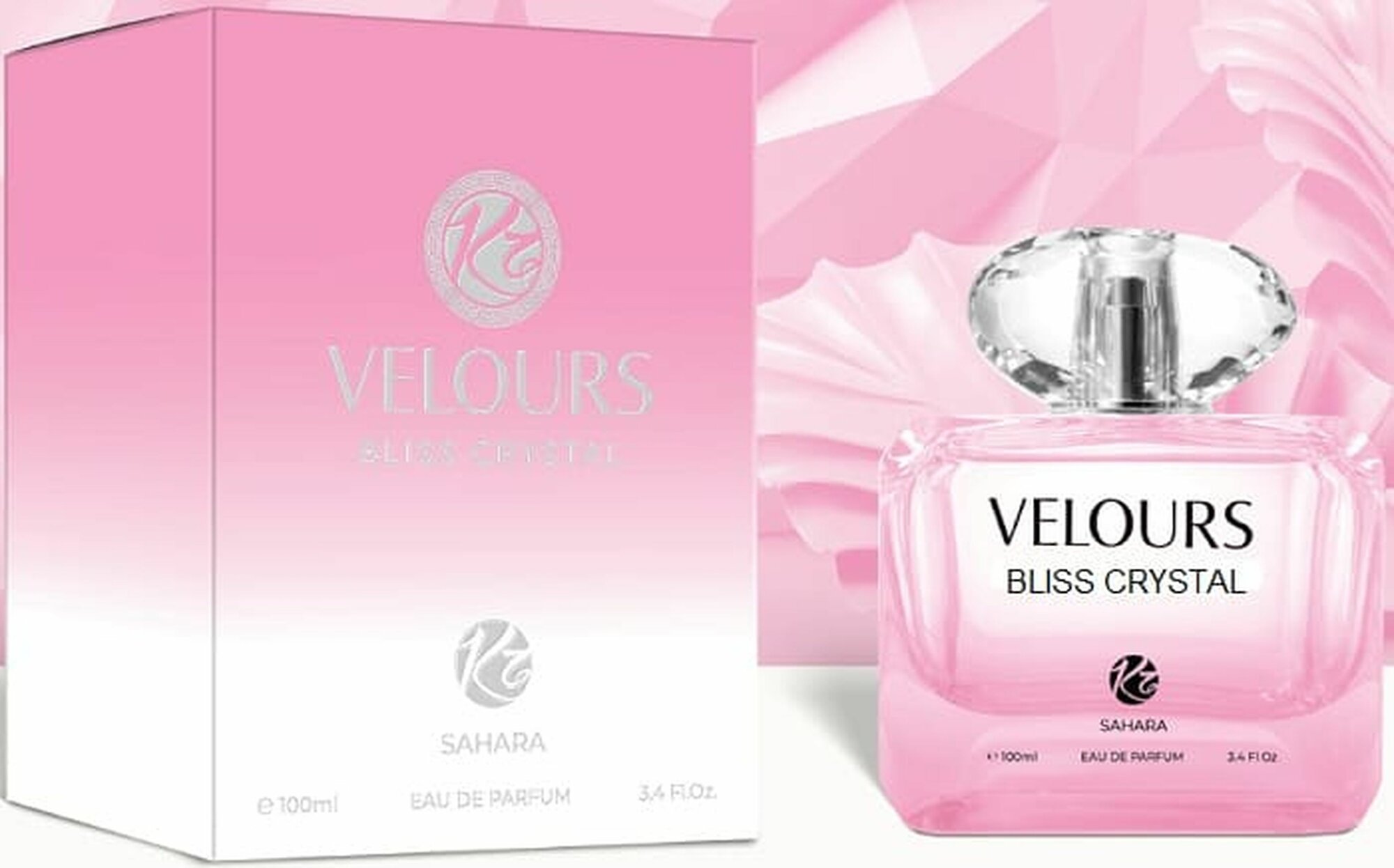 Sahara "VELOURS BLISS CRYSTAL" парфюмерная вода женская, флакон 100мл