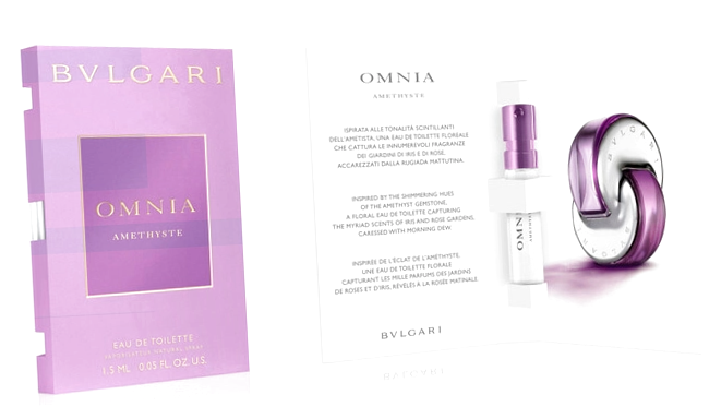 Миниатюра духов Булгари Омниа Аметист 1.5 мл женская / Bvlgari Omnia Amethyste