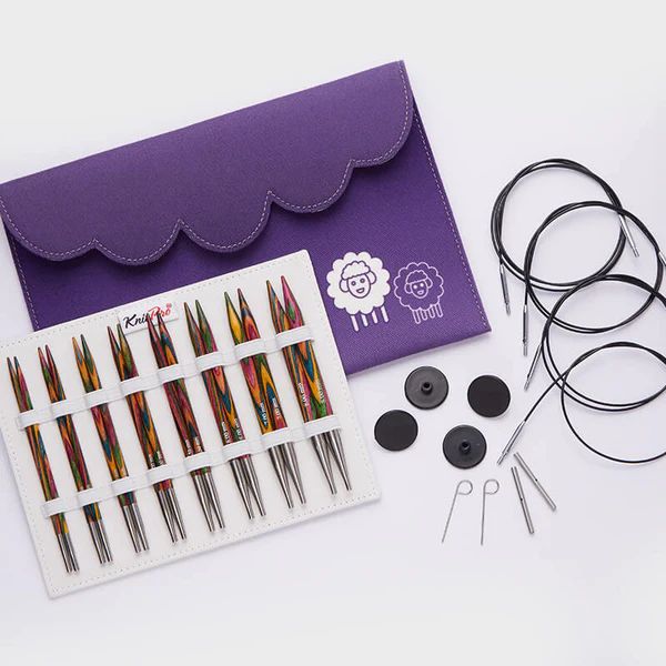 Набор сменных круглых игл Knitpro Symfonie Deluxe Normal 5 дюймов