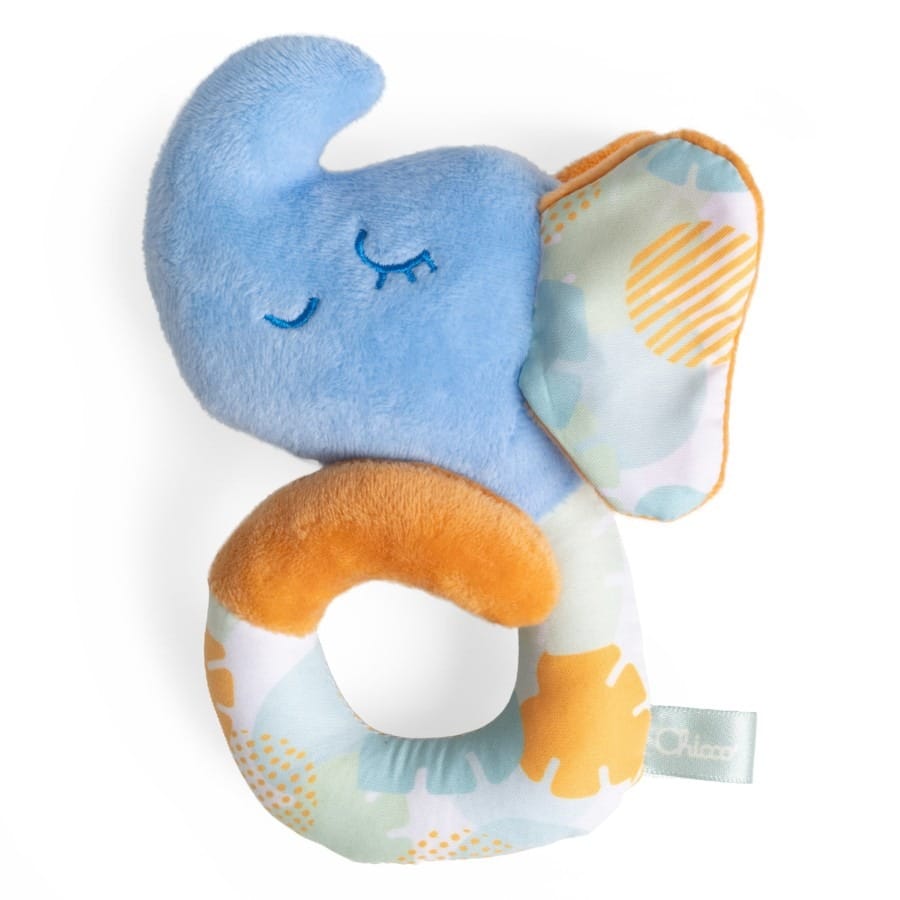 Погремушка Chicco Baby Sense & Focus, слоник, серый