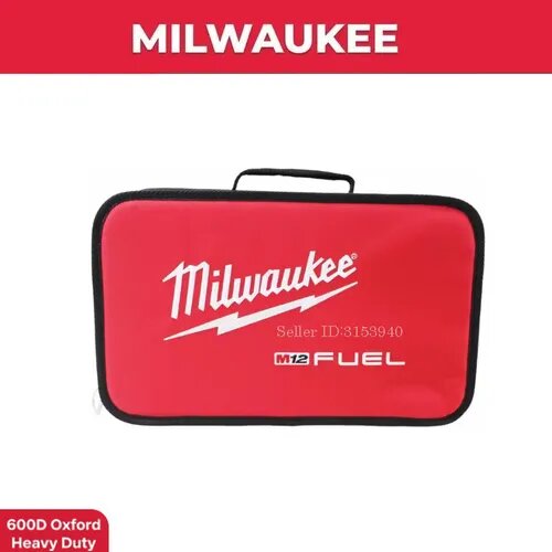 Сумка для инструментов Milwaukee M12 FUEL 14.5 дюймов, чехол для аккумуляторного шуруповерта и дрели, органайзер для аксессуаров