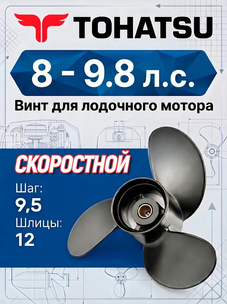Винт для лодки