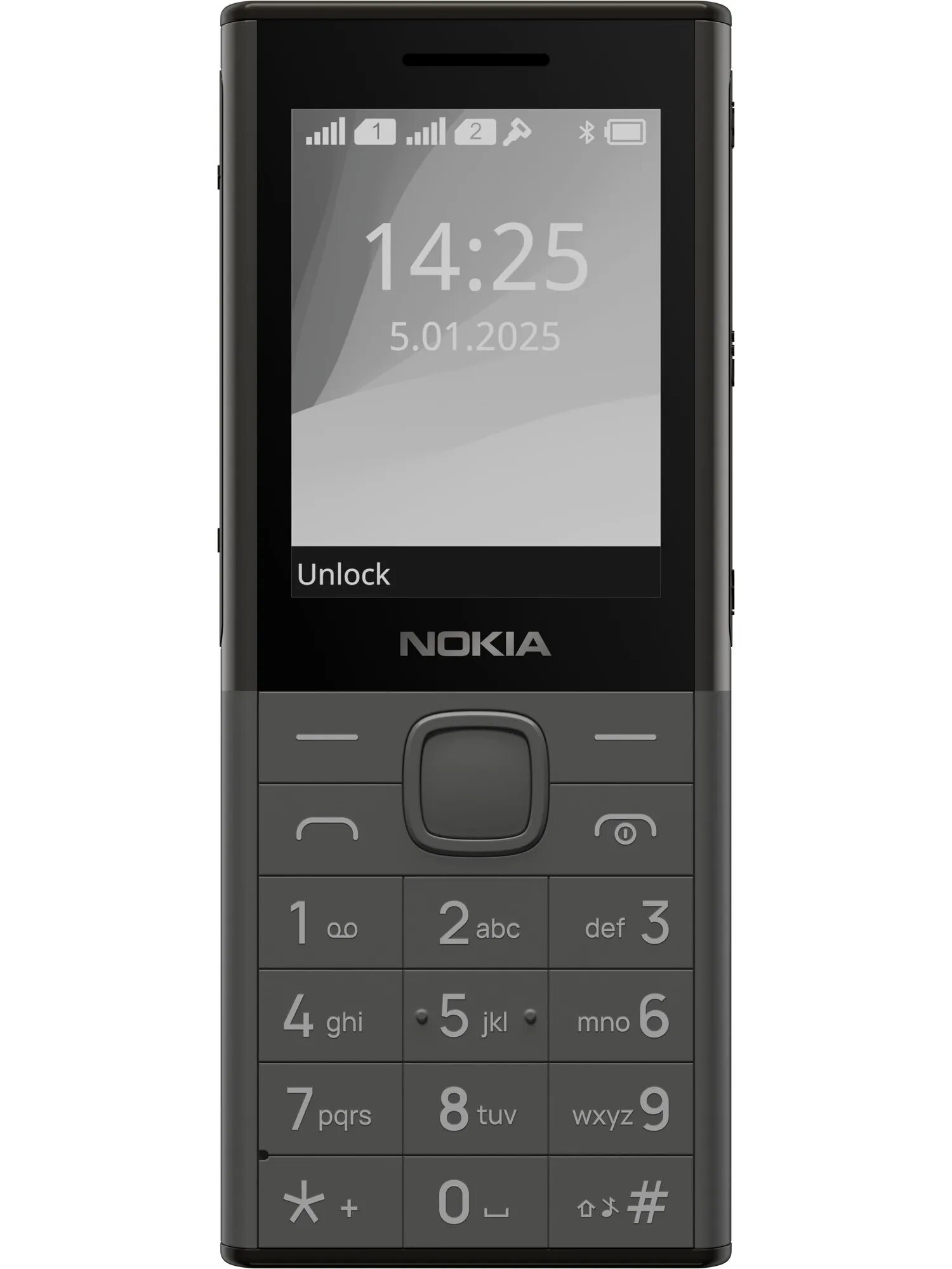 Мобильный телефон Nokia HMD 150 MUSIC TA-1716 DS EAC SP01Z07Z2268Y DARK GREY