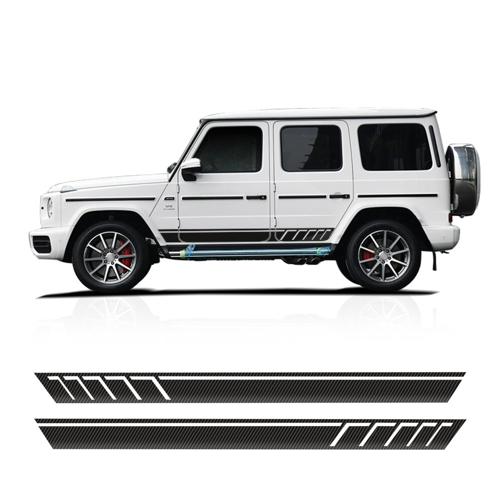 Наклейки Edition 1 на двери и пороги для Мерседес G‑класс W461 W463 G63 G65 AMG, 4‑дверный кузов