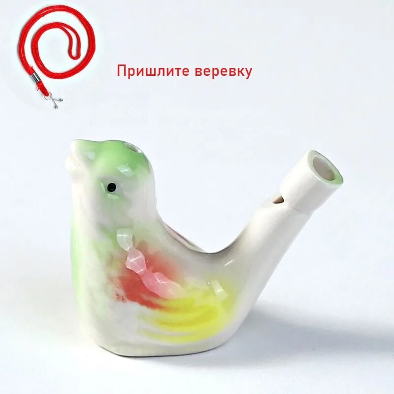 Музыкальный инструмент, Свистулька керамическая,"сорока", для детей и малышей, развивающий