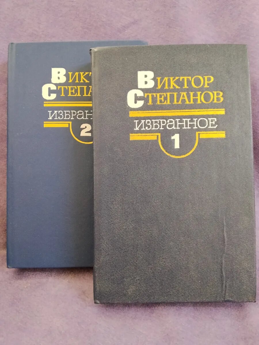 Комплект книг Степанов В. — Избранное в двух томах