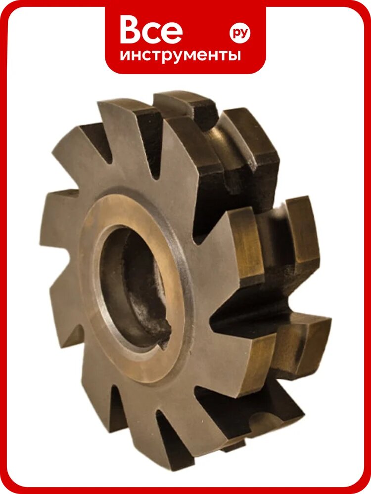 Фреза полукруглая вогнутая Beltools 100 R5 Р6М5 dпос=32мм Z=10 ri.177.116