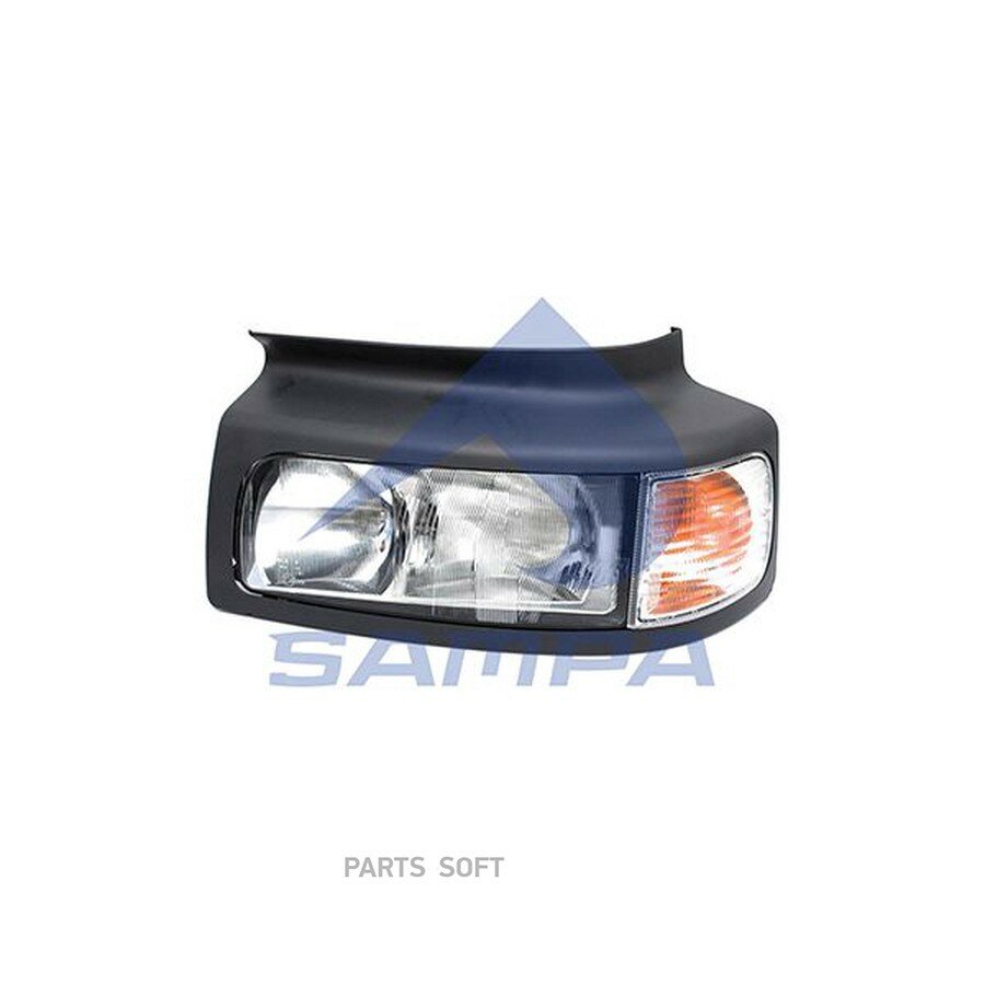 SAMPA 079416 079.416 фара! левая с указателем поворотов\ RVI Premium