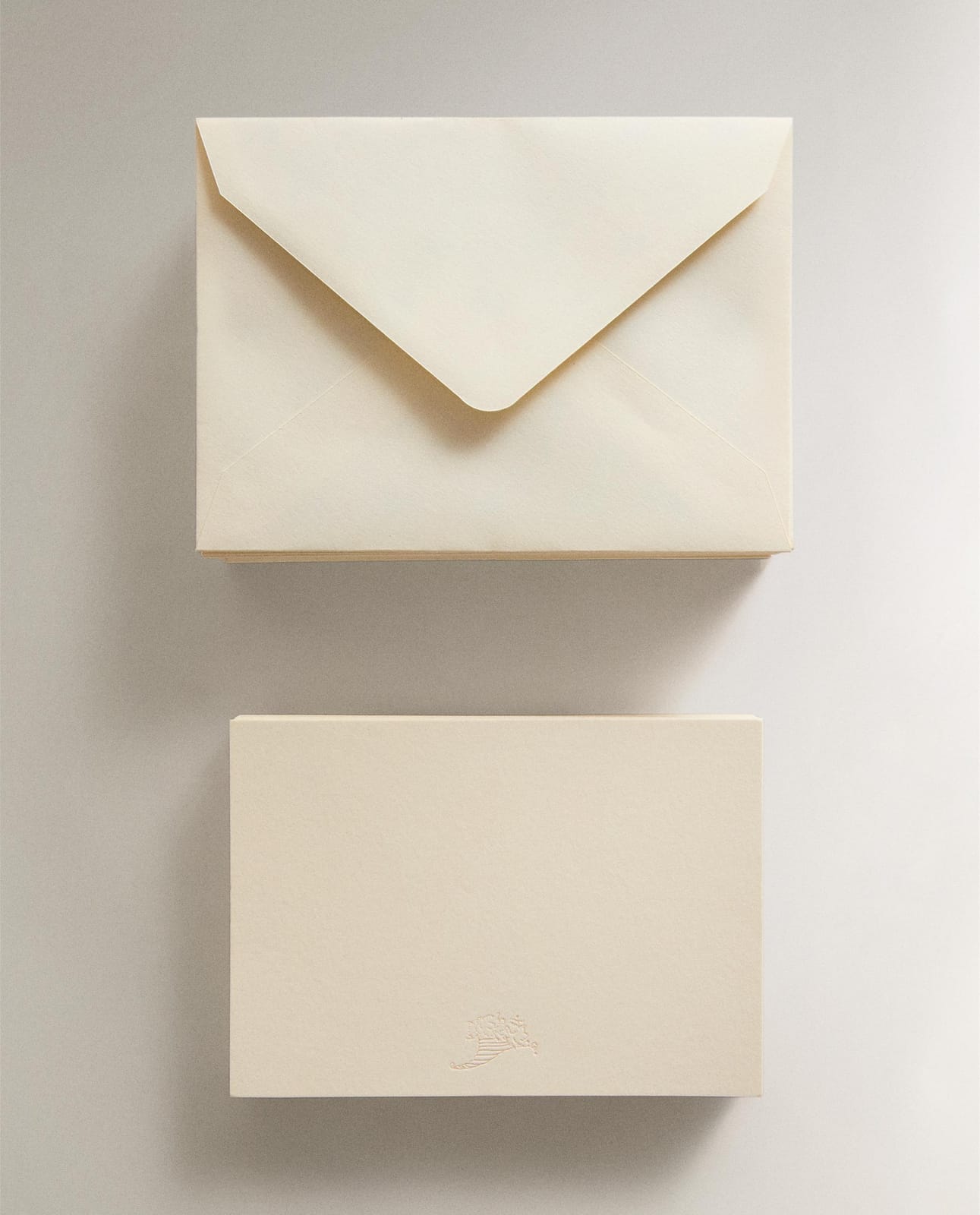 Канцелярский набор Zara Home комплект конвертов и карточек Studio Mary Lennox, ecru, 30 x 25 x 5 см 7822/728/712-99