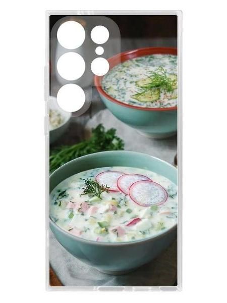 Чехол для смартфона, телефона Krutoff "Окрошка" для Galaxy S24 Ultra (623476)
