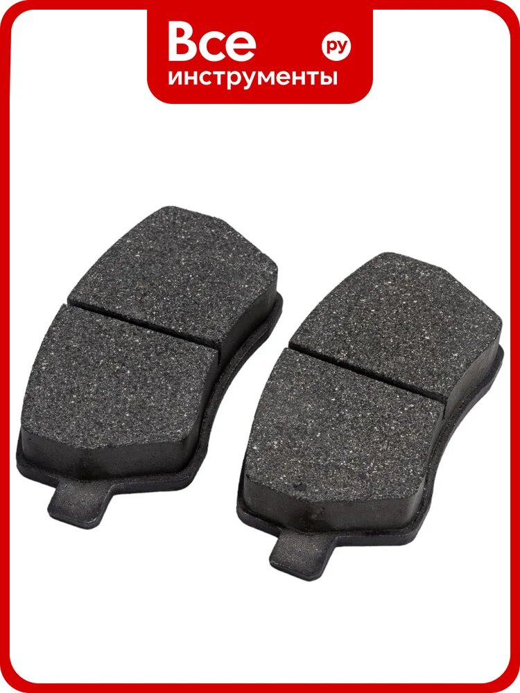 Колодка тормозная передняя для а/м Lada Largus/Vesta/Renault Duster/Captur 4 шт Riginal RG410608481R
