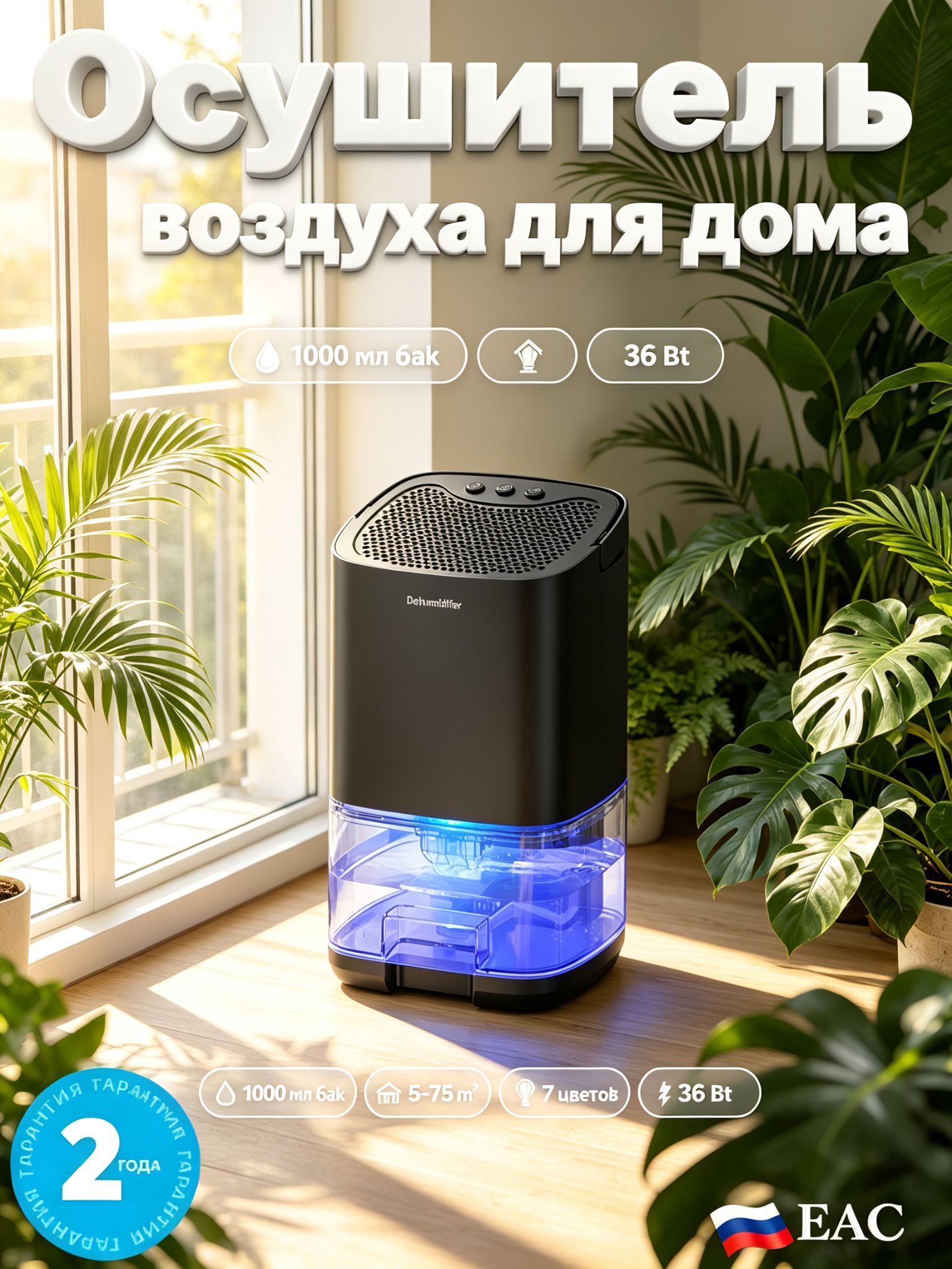 Домашний небольшой портативный осушитель воздуха для шкафов, мини-деhumidifier