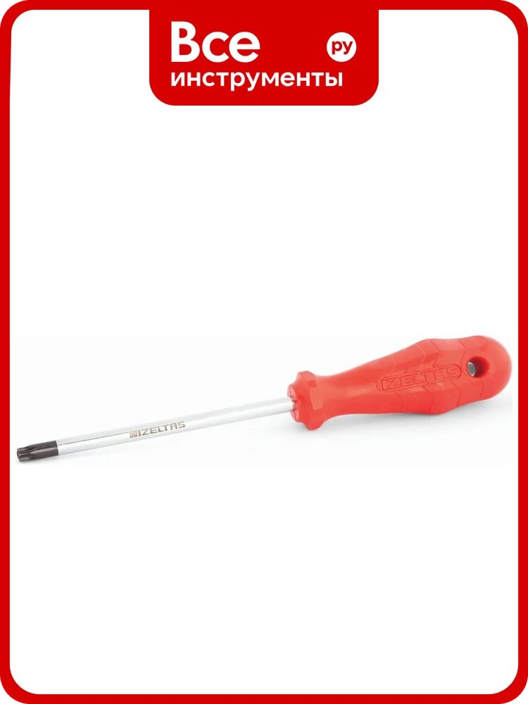 Отвертка IZELTAS со шлицем TORX с центр. отверстием 5х125 мм, TR27 4776180027