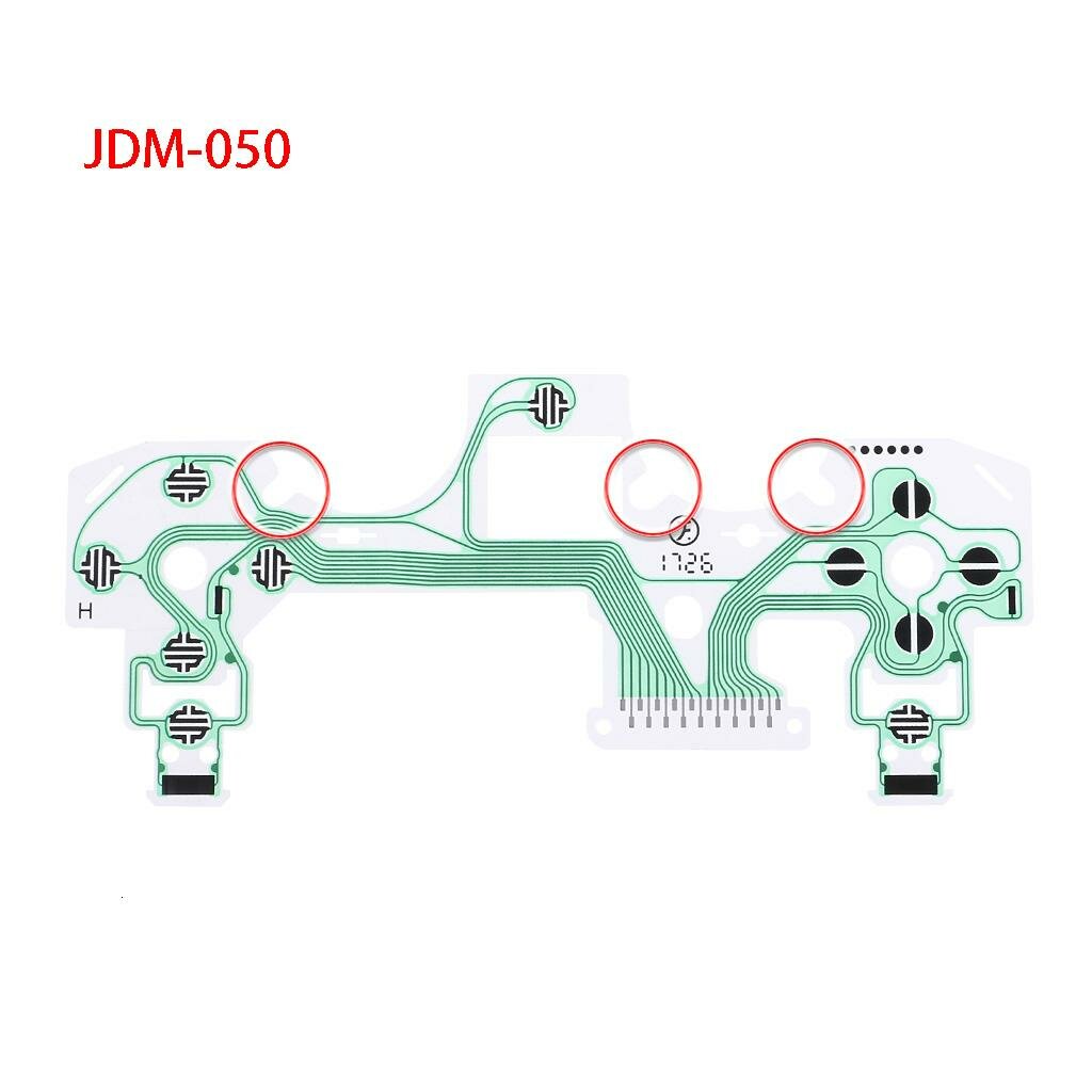 Замена кнопок и гибкой платы для контроллера 4 Pro Slim, JDM-050