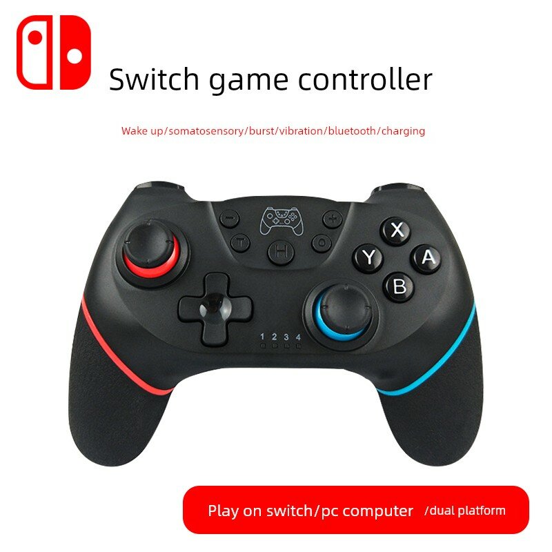 Идеальный игровой контроллер для Nintendo Switch Pro, беспроводной Bluetooth-геймпад с датчиком движения, оригинальная