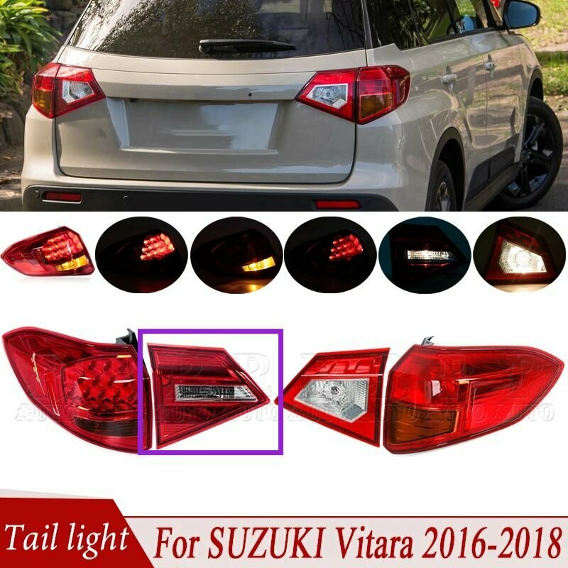 Внутренний задний фонарь в сборе для Suzuki Vitara 2016-2018 — замена фонаря, монтаж и проверка совместимости