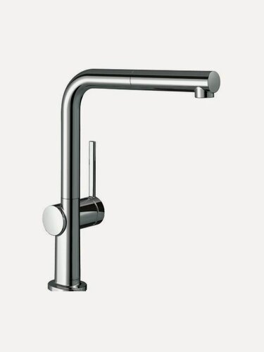 Изображение товара Смеситель для кухонной мойки hansgrohe Talis M54 270 с вытяжным изливом 1jet, sBox 72809000, хром