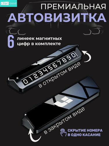 Изображение товара Премиальная автовизитка парковочная визитка Li Ли Лисян