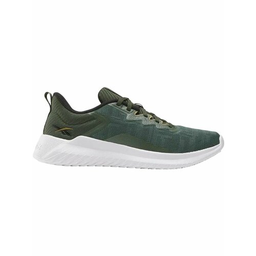 фото Кроссовки reebok fluxlite ii, полнота f (eu)/ на среднюю стопу, размер 7,5 us, зеленый