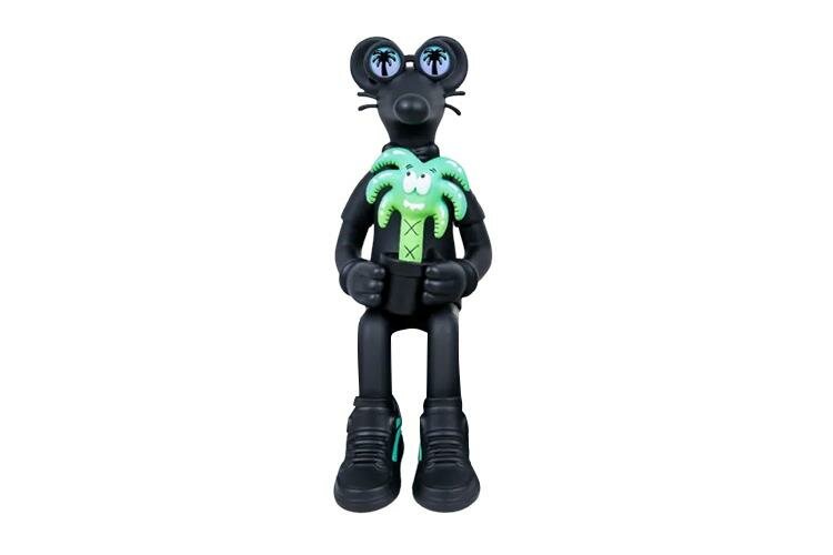 Фигурка унисекс Li Ning x STEVEN HARRINGTON TroubleOutside Collection Ollie, черная, 30 см