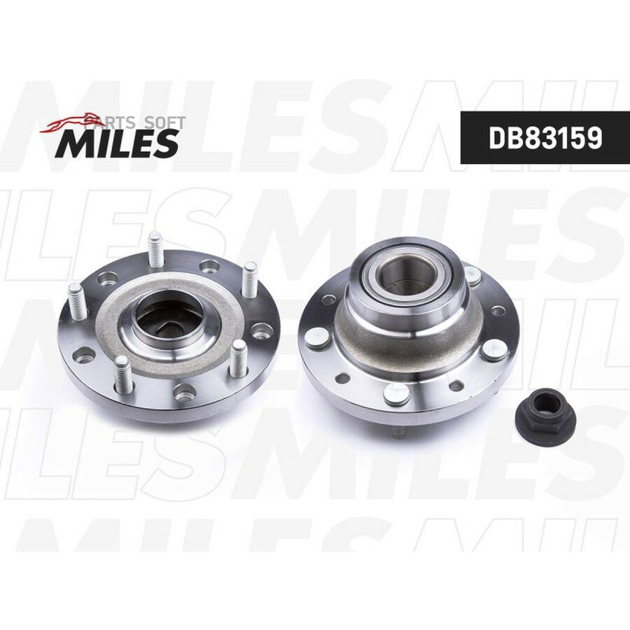 MILES DB83159 Ступица с подшипником задняя FORD TRANSIT 06-. + Повышенная осевая нагрузка ()