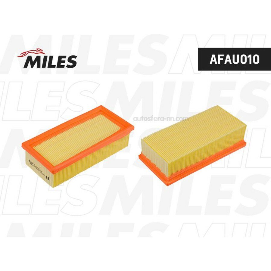 MILES AFAU010 Фильтр воздушный VW GOLF/JETTA 1.6-1.8 75-92