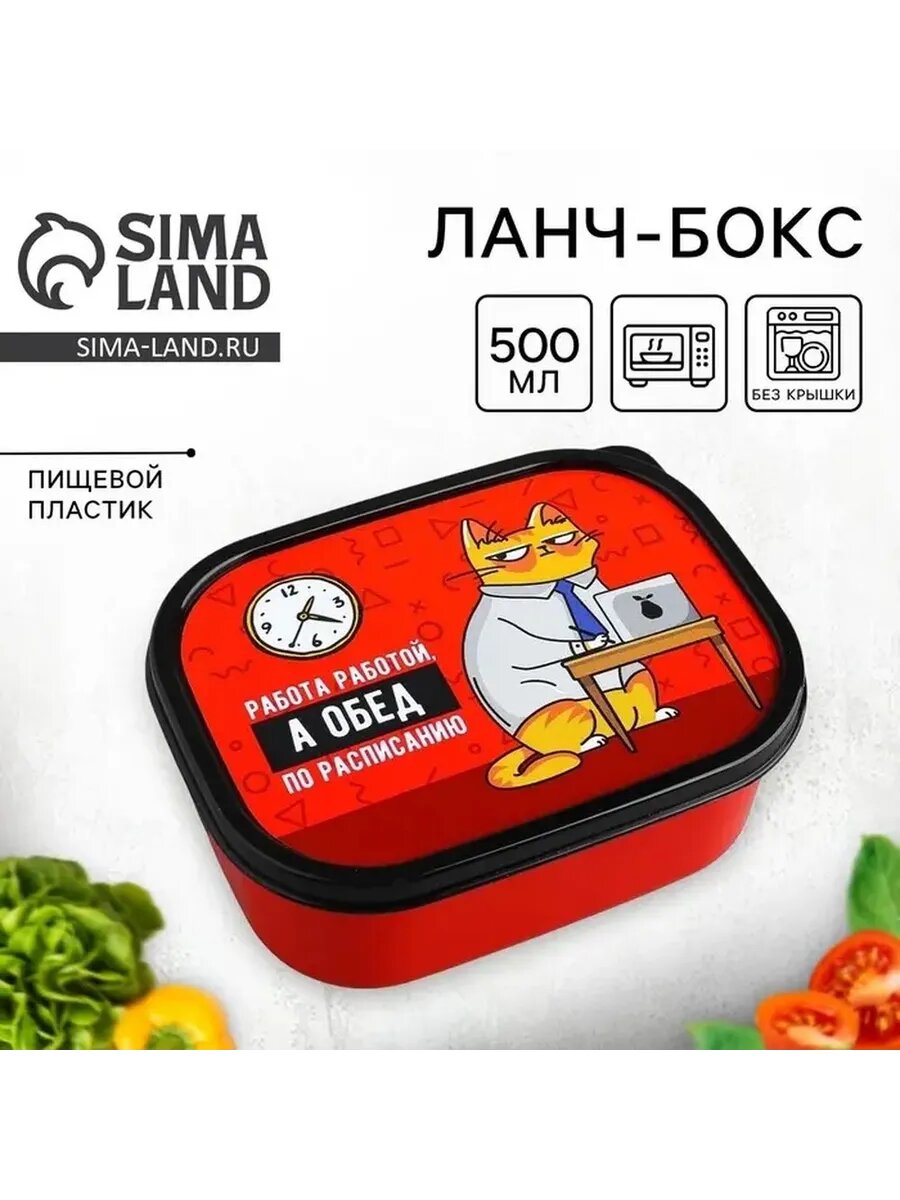 Практичный контейнер для обедов на каждый день