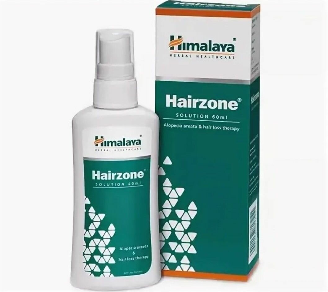 Спрей против выпадения волос Хаирзон Хималая (Hairzone Solution Himalaya Herbal), 60 мл