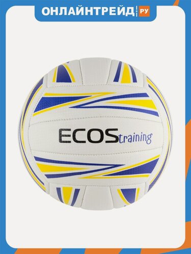 Изображение товара Мяч волейбольный Ecos Training размер 5 (3 цвета в ассортименте)