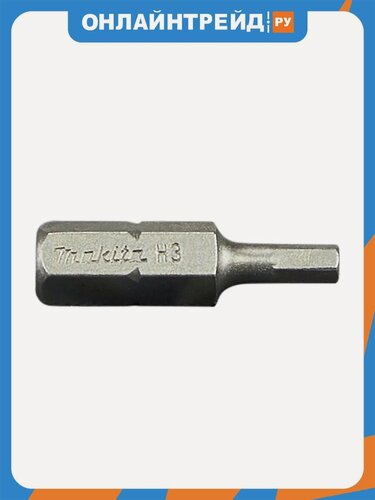 Изображение товара Насадка Makita HEX3.0, 25 мм, C-form, 3 шт. B-23690