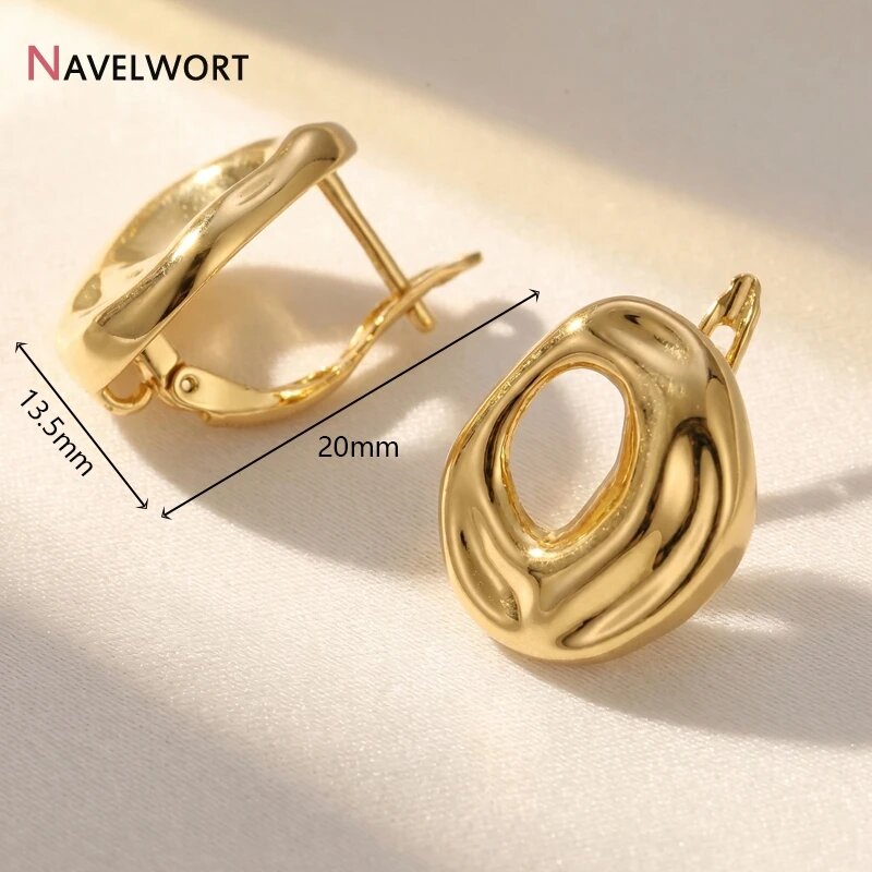 Крючки для сережек NAVELWORT 18K gold plated