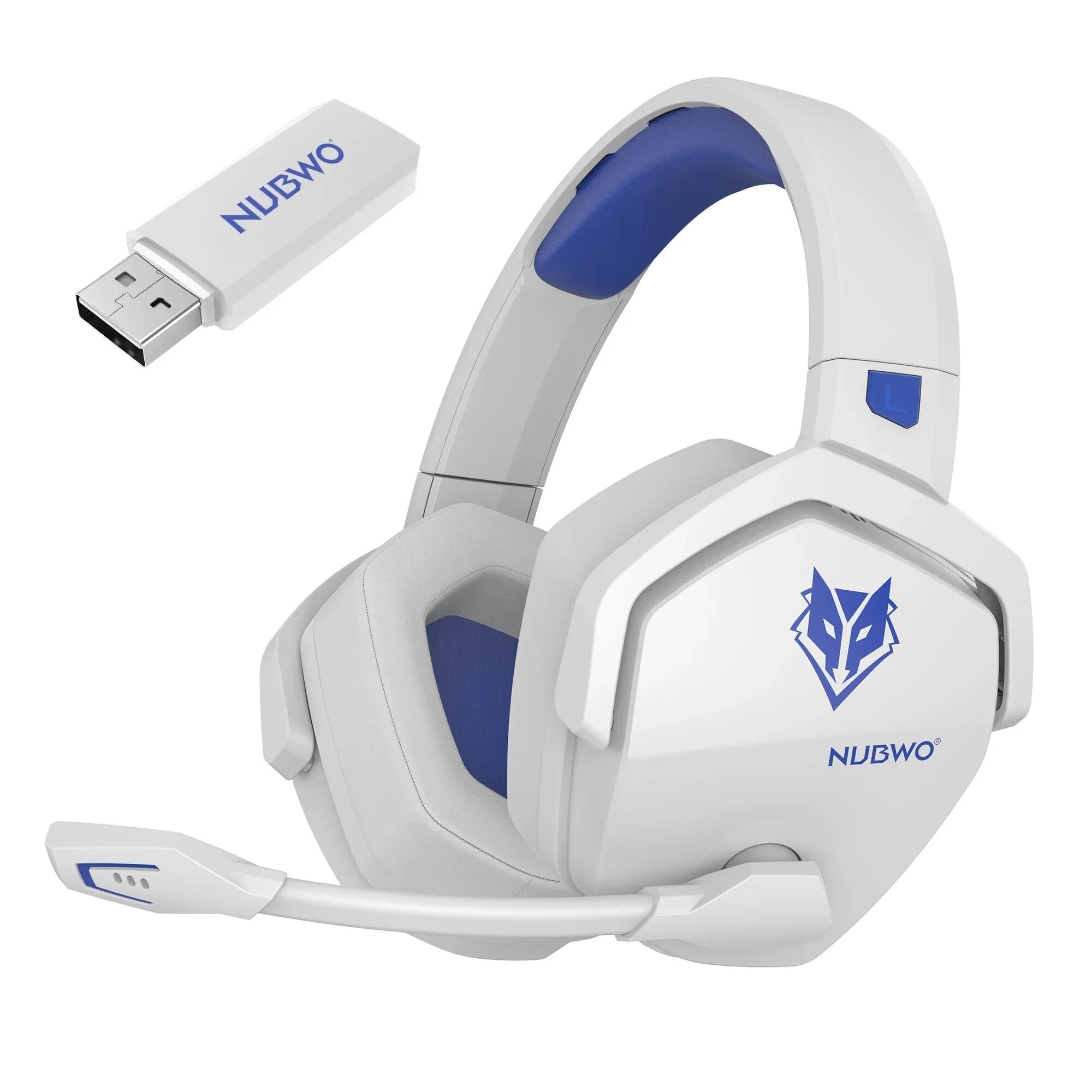 NUBWO G06-Blue Беспроводные игровые наушники