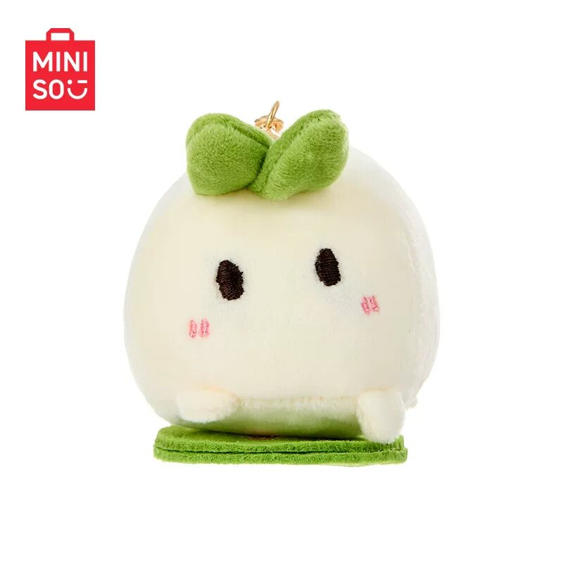 Мягкая игрушка Радис Фулэй в позе лежа, магнитный брелок для сумки Miniso Taoyuan