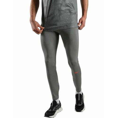 фото Тайтсы reebok lab running tights, размер l, серый