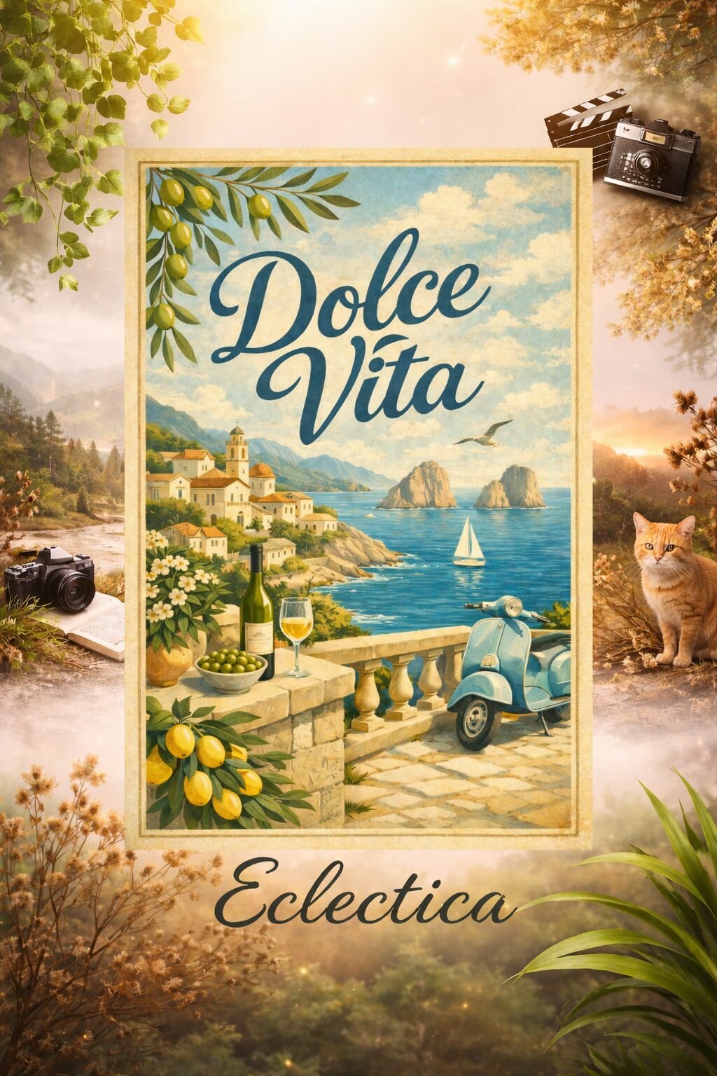 Постер "Dolce Vita", 29.7х42см, А3, глянцевый