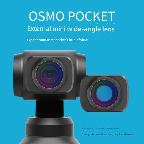 Широкоугольный макро-рыбий глаз объектив для DJI OSMO POCKET 1/2, светло-серый цвет для компактной камеры