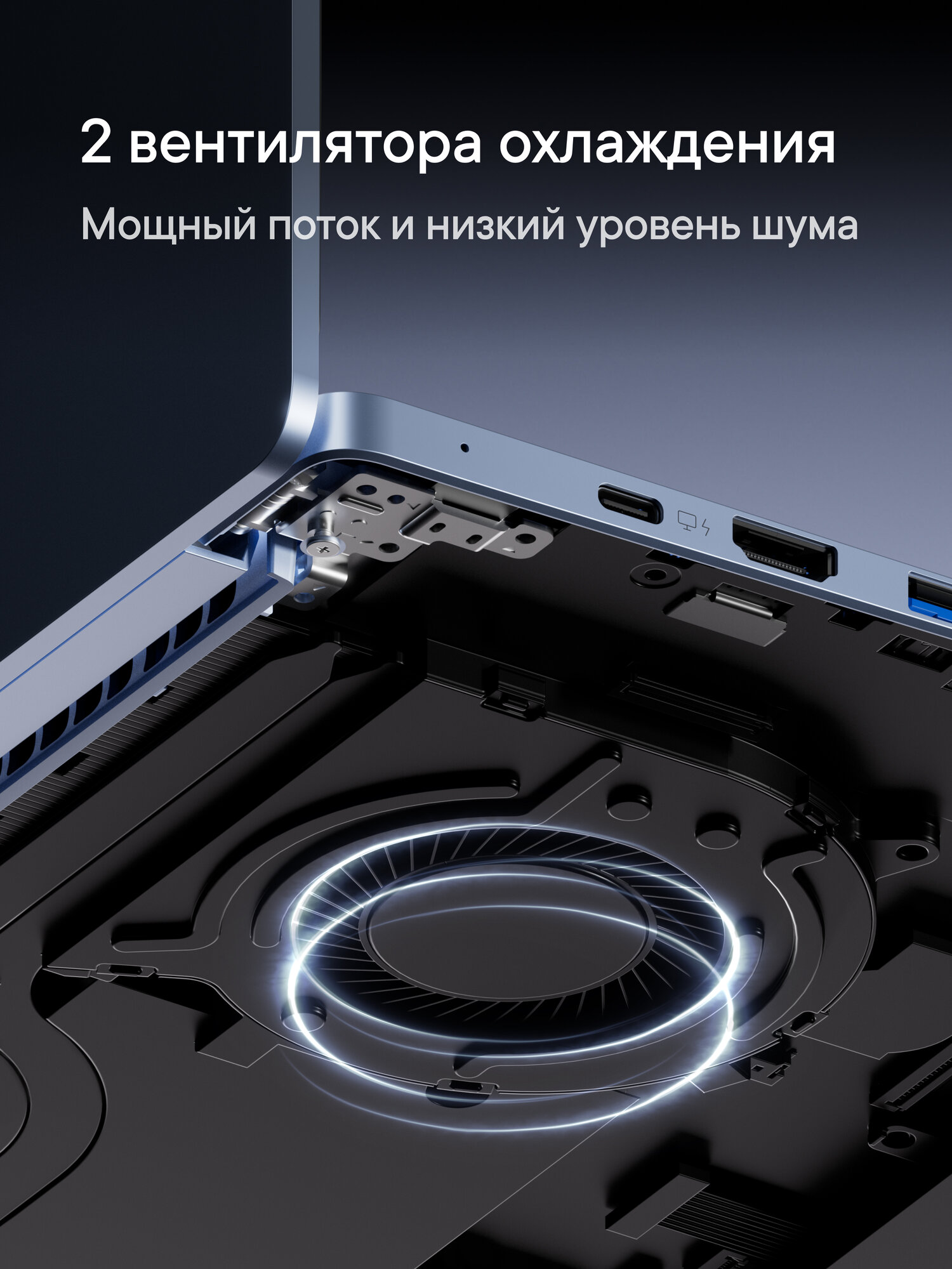 16" Ноутбук LUNNEN Outer 16, AMD Ryzen 7 7840HS, RAM 32 ГБ, SSD 1 ТБ, 2560x1600, Windows 11, Frosted Sea, LL6FAWL09 — фото 6