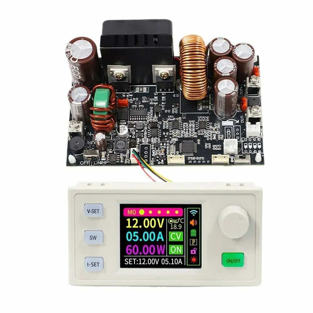Paradise-XY7025S CNC DC BUST BOOST Converter 25a 1750W Лабораторное Регулятор Регулятора Постоянного Напряжения И Модуля Зарядки Тока.