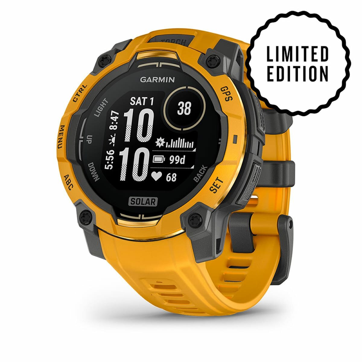 Garmin Instinct 3 - 45mm Solar, оранжевый