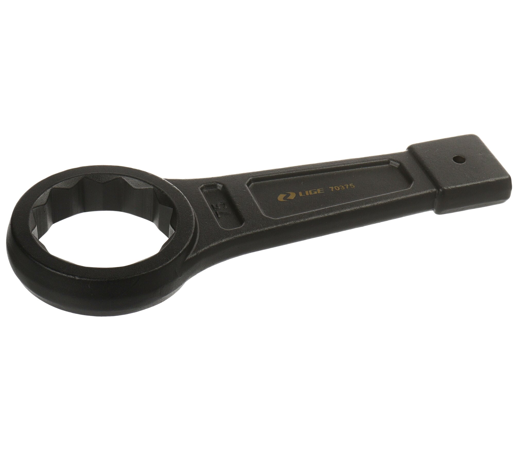 LG-70375 Ключ накидной 75мм ударный односторонний (L-320мм) LG-70375 LIGE /1/6 NEW