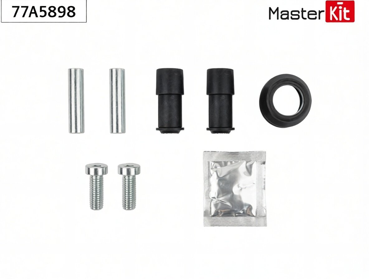 Комплект направляющих тормозного суппорта Volkswagen PASSAT (3B3) 2000 - 2005 77A5898 MasterKit арт.