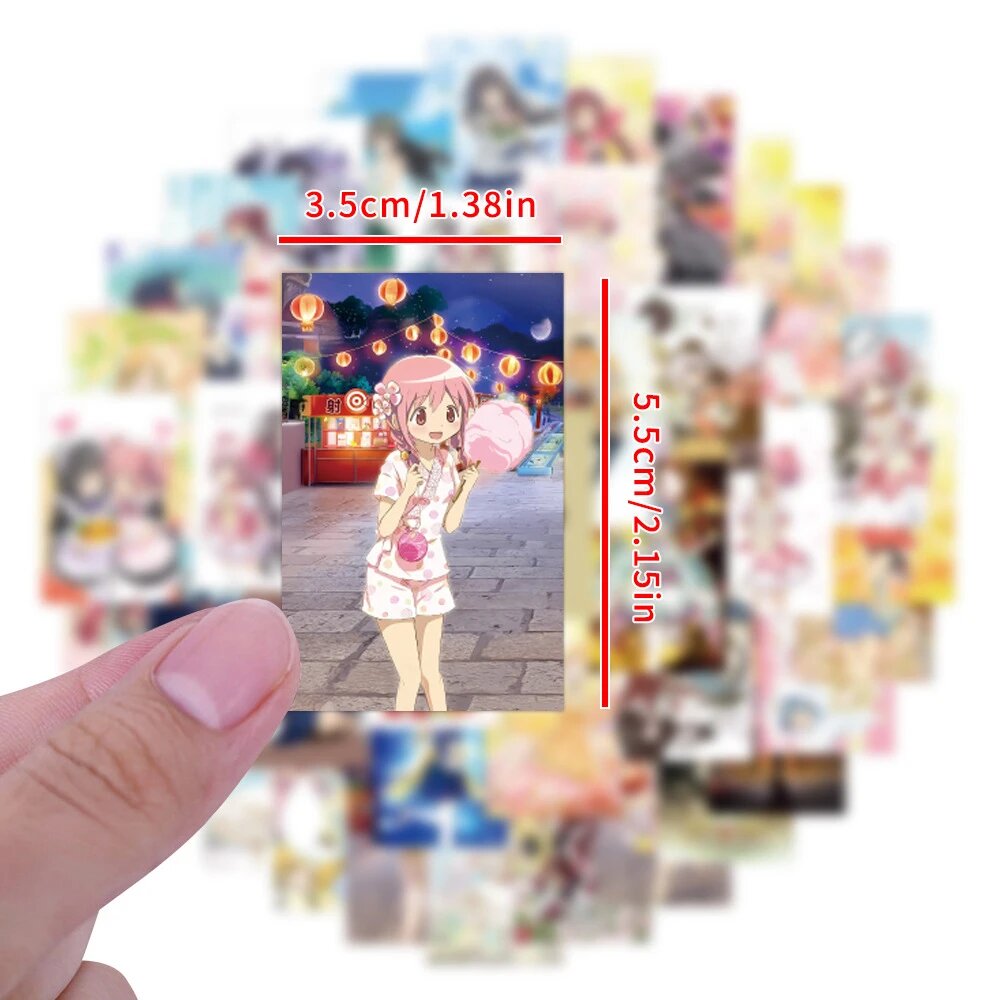 Наклейки Bandai Madoka Magica, 80PCS