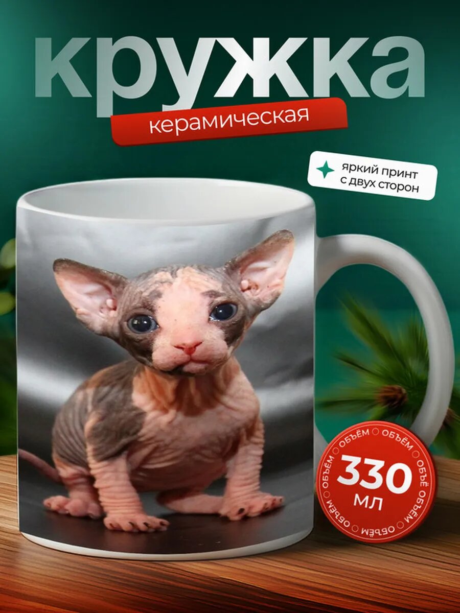 Кружка Орегонский рекс кот 51,