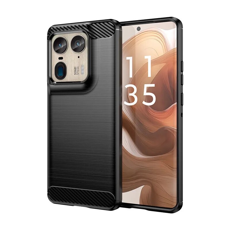 Черный чехол для Motorola Moto X50 Ultra