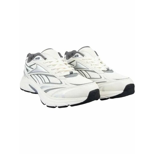 фото Кроссовки reebok hombre, полнота f (eu)/ на среднюю стопу, размер 7,5 us, белый, черный, бежевый