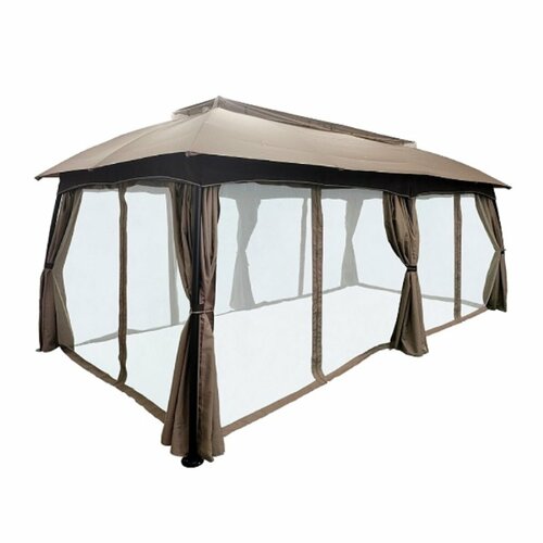 фото Шатер-беседка садовая green glade 3x6 м