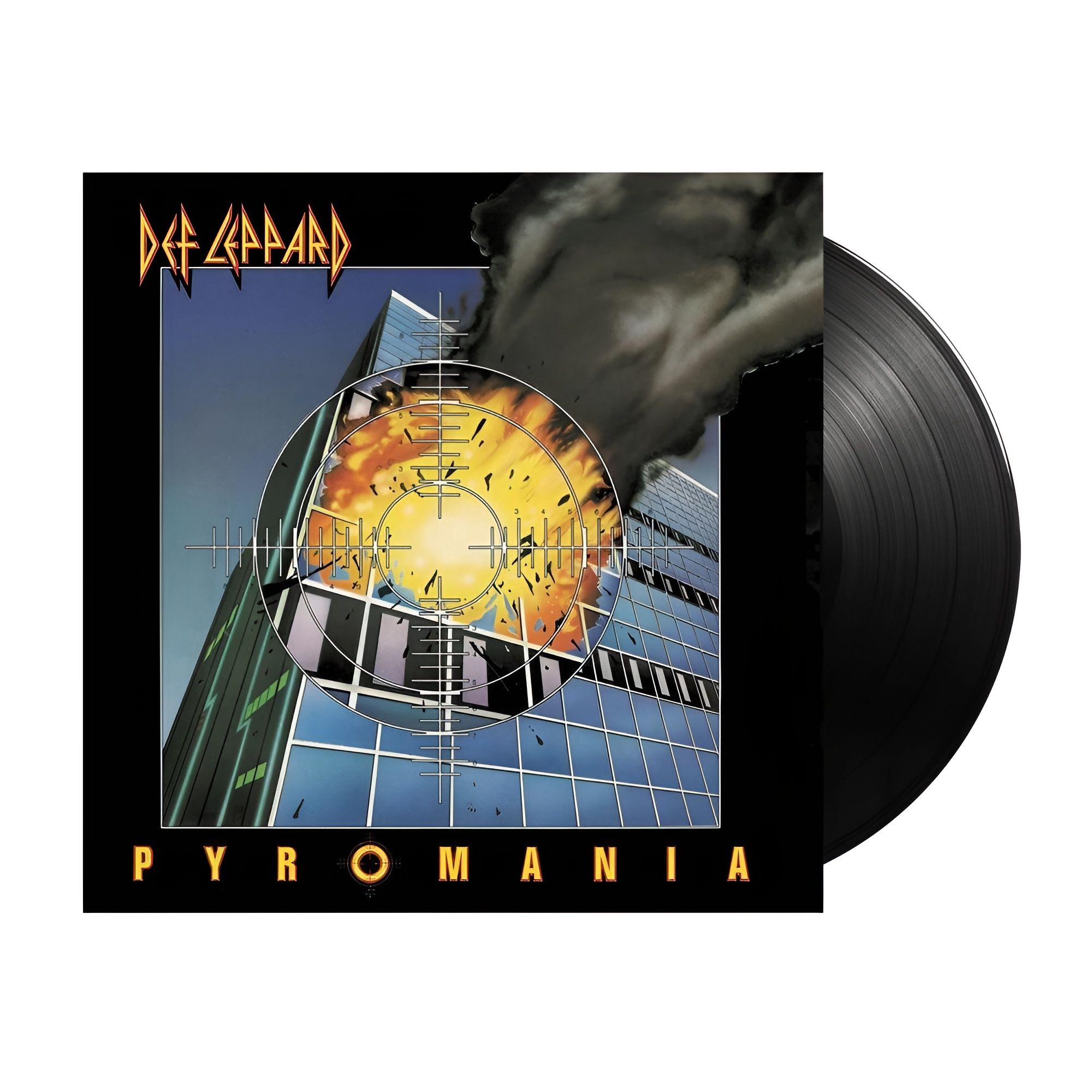 Def Leppard: "Pyromania", хард - рок, глэм - метал (1983, LP, 180 гр, виниловая пластинка)